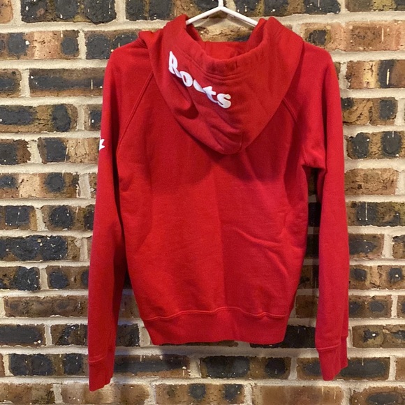 Roots graphic hoodie, cool & soft velvet graphics, Women’s XS - Picture 6 of 8